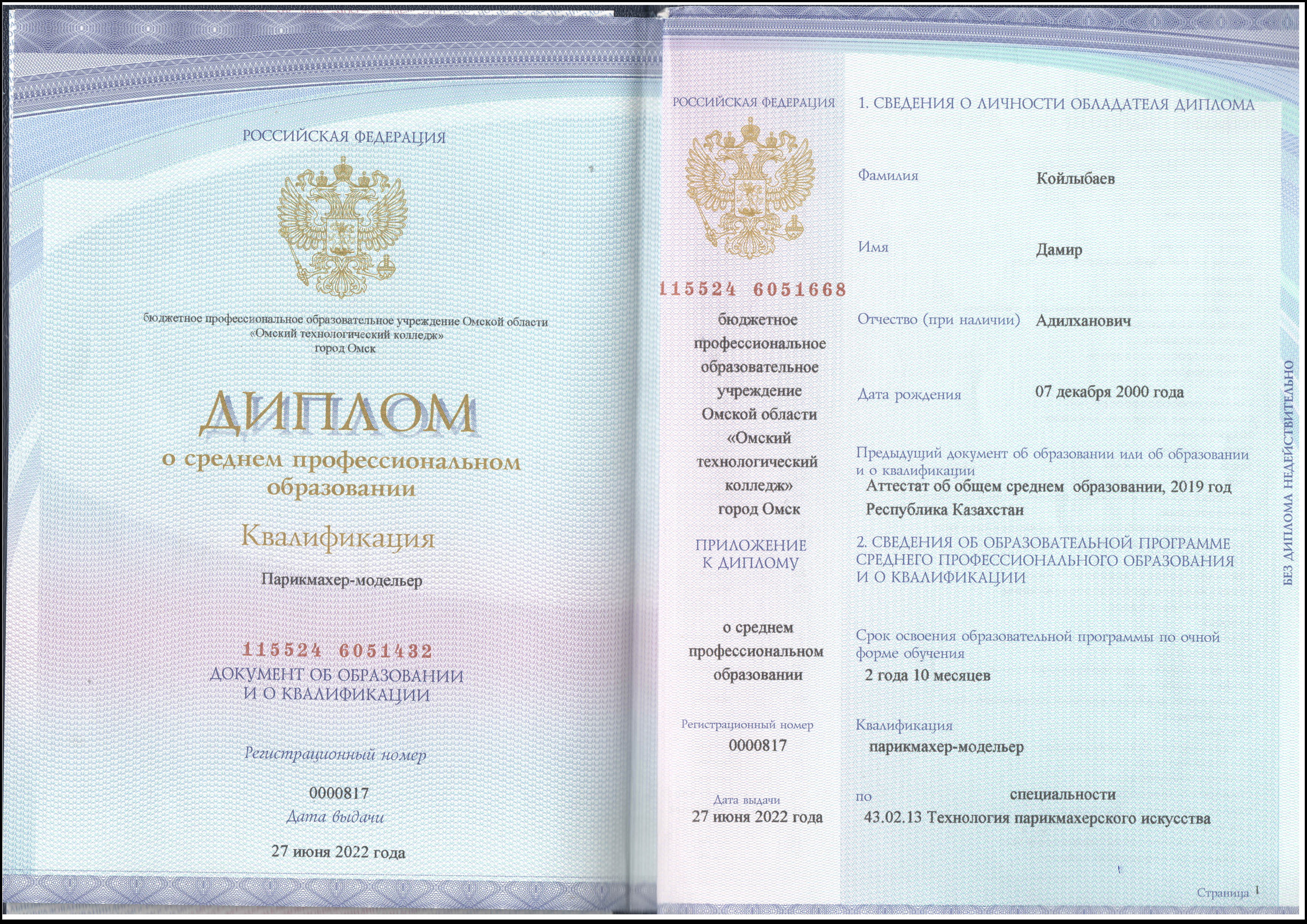 дамир 1